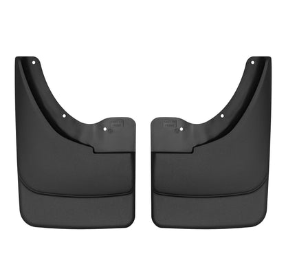 Husky Liners - Front Mud Guards | 1997-2004 Dodge Dakota, 1998-2003 Dodge Durango w/OE Fender Flares, Front Set - Black, 2 Pc | 56031