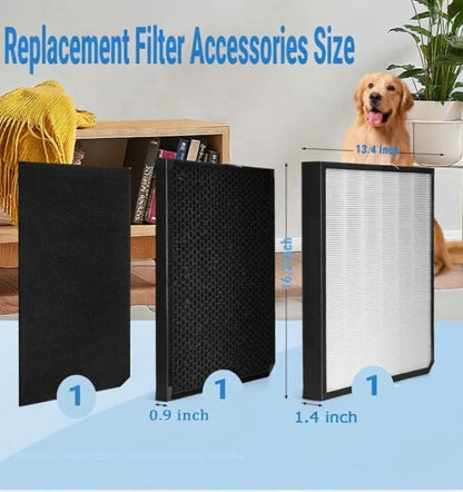 3-Pack Replacement Filters for AD3500 & 3500i Air Purifiers | Paper Frame