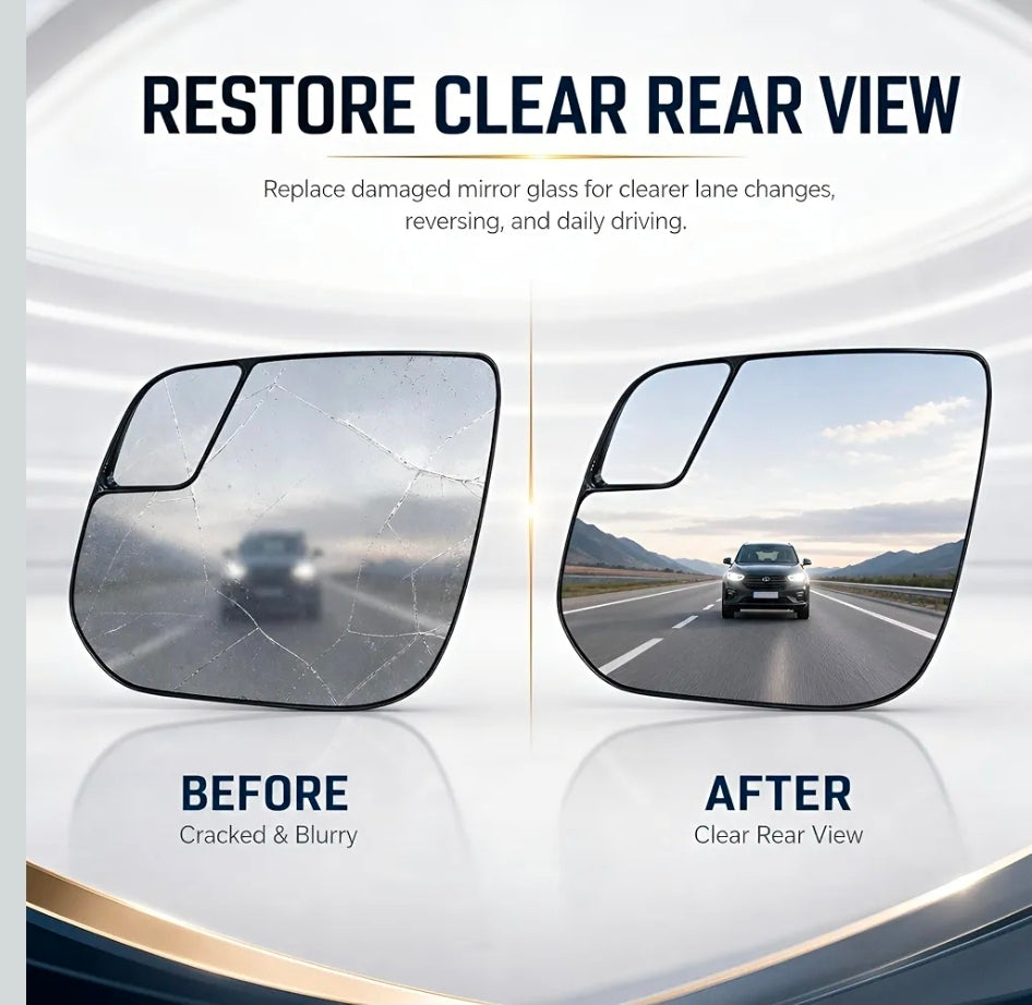 Heated Mirror Glass Compatible with 2015-2022 Colorado/Canyon Left
Compatible with Colorado/Canyon. Left Driver heated glass with holder, with convex spotter; no electronic BSM.
