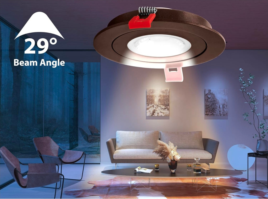 DGF43120SRDOB DGF4(v3) Canless Downlight, 4 Inches, Oil-Rubbed Bronze
