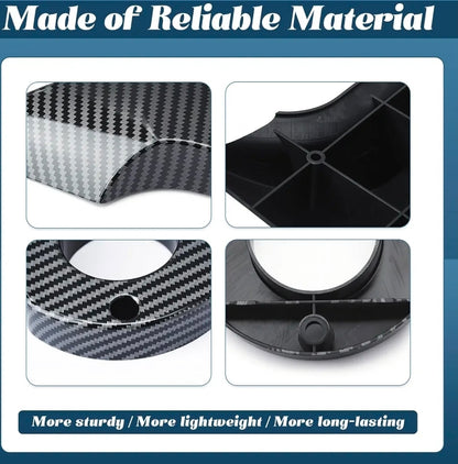 E-Bike Battery Cover Guard Compatible with Tuttio Tutti Soleil 01 GB SF BF ARC Electric Dirt Bike, Imitation Carbon Fiber Wrap Protector Motorcycle Parts
