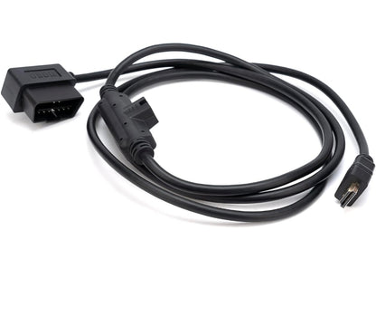 OBDII to HDMI Monitor Cable Plug for Edge CS2 CTS2 CTS3 Plug Monitor Replace#H00008000