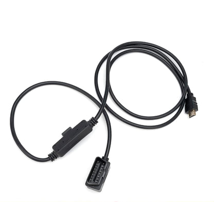 OBDII to HDMI Monitor Cable Plug for Edge CS2 CTS2 CTS3 Plug Monitor Replace#H00008000