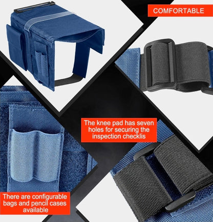 Reversible Kneeboard Pilot Classic Clipboard and Pen Holder, Blue
Aviation Flight Organizer, Storage Pockets and Padded Knee Rest for Cockpit Use, Secure Clip Holds Navigation Charts