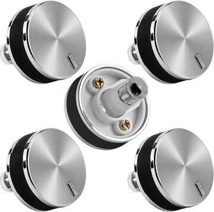 WB03X24360 Fit for GE Cooktop Knob Range Stainless Steel, 5PACK
Hardware Handle Set, Easy to Install- Replace Stove knobs WB03X24360, WB03T10259, 4179424, AP5980302, PS11700818