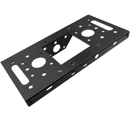 Mailbox Adapter Plate with Mounting Board fits for Most Mailboxes
with bolt and nut .Black powder coating, resistant to corrosion, Easy to install, secure, and highly weather-resistant.