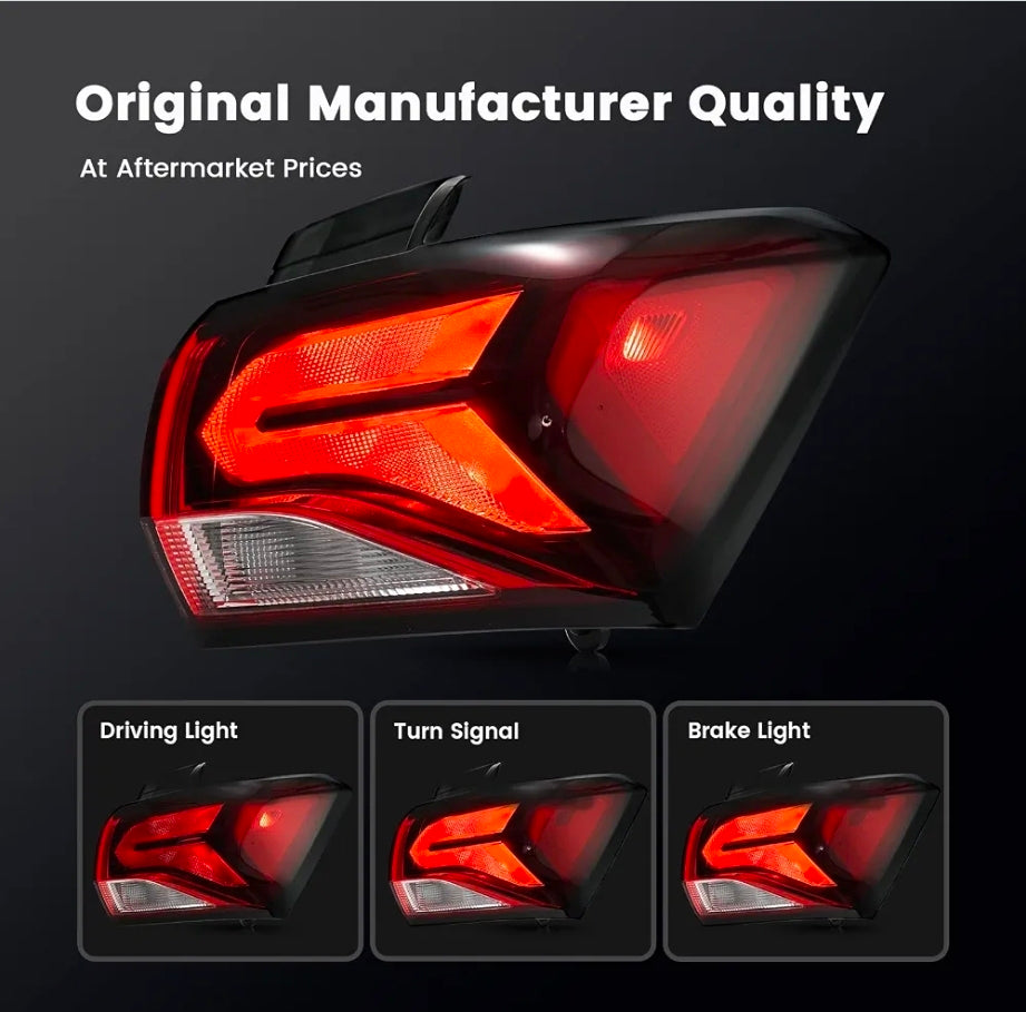 Halogen Tail Light Replacement for 2022 2023 2024 Chevy Equinox RH