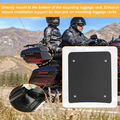 Tour Pack Inner Reinforement Plate for 2014+ Harley Touring Rushmore Chopped King Tour Pak Razor Touring Pack, Road King, Street Glide, Electra CVO, Ultra