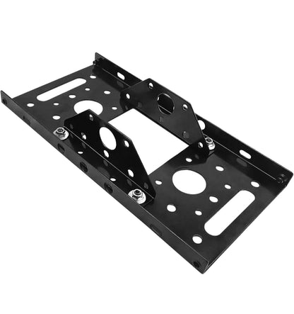 Mailbox Adapter Plate with Mounting Board fits for Most Mailboxes
with bolt and nut .Black powder coating, resistant to corrosion, Easy to install, secure, and highly weather-resistant.