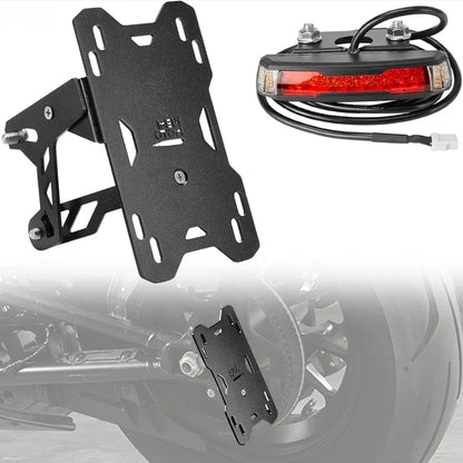 KEMIMOTO Side Mount License Plate with LED Signal Fit for Sportster S
Tail Tidy License Plate Bracket Holder Mount Compatible with Sportster S RH1250 2021 2022 2023 2024 2025