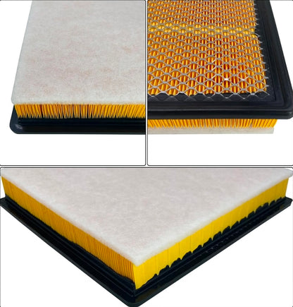 22753242 23393247 Engine and Cabin Air Filter Set Fit For Cadillac Chevy
Fit For 2013-2019 Cadillac XTS 3.6L, 2014-2020 Chevy Impala 3.6L, Replace 13356914 13356916 13508023 22743911 23135671
