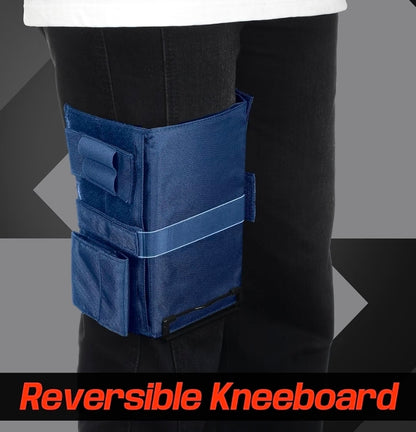 Reversible Kneeboard Pilot Classic Clipboard and Pen Holder, Blue
Aviation Flight Organizer, Storage Pockets and Padded Knee Rest for Cockpit Use, Secure Clip Holds Navigation Charts