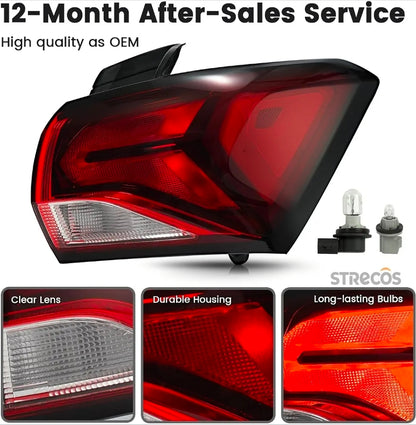 Halogen Tail Light Replacement for 2022 2023 2024 Chevy Equinox RH