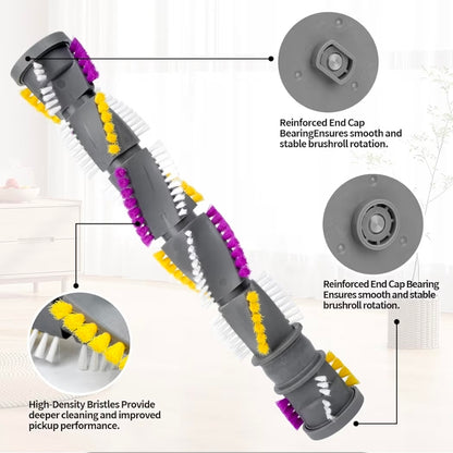 Brush Roll&2Belts Kit for Bissell CleanView Swivel Rewind Vacuums Fits 2252 2253 2254 2256 2258 2259 2260 2316 2486 2487 2488 2489 3195 3196 3197 3197A 3198 3198A Replace Parts 1604545 1600159 1611230