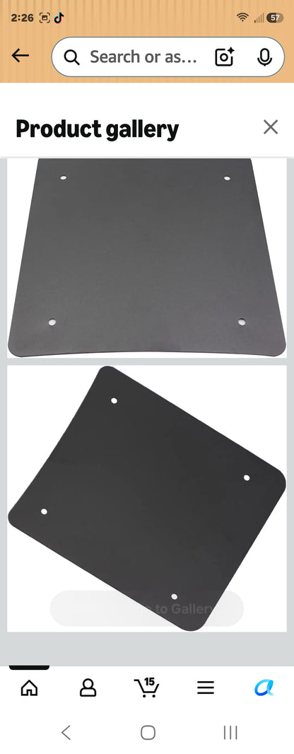 Tour Pack Inner Reinforement Plate for 2014+ Harley Touring Rushmore Chopped King Tour Pak Razor Touring Pack, Road King, Street Glide, Electra CVO, Ultra