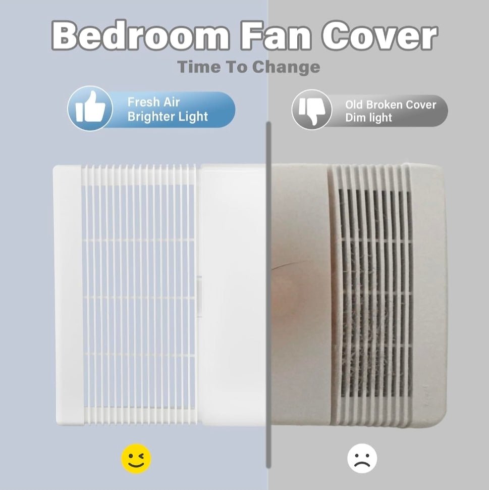 Broan Nutone Replacement Parts: Ventilation Fan Cover & Grille for Exhaust Fans - Horizon Endless