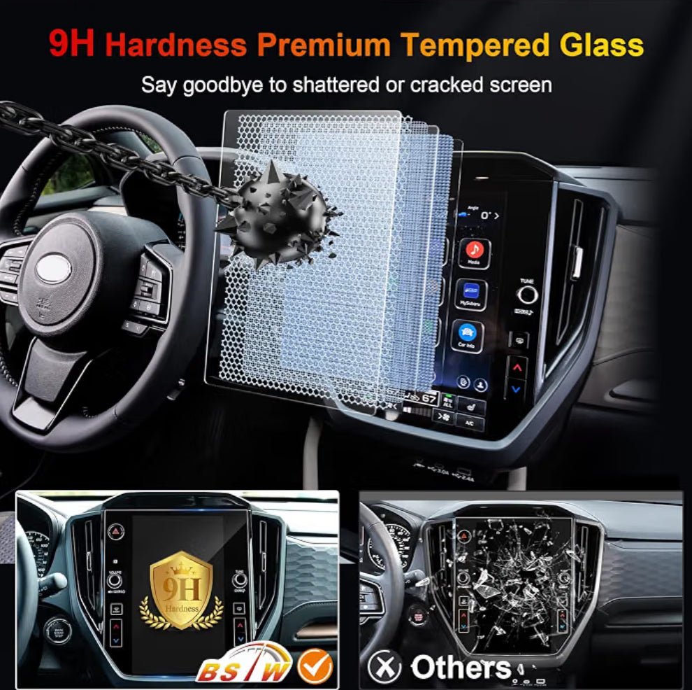 Screen Protector for 2025 2026 Forester Sport Limited Touring Wilderness 11.6-in Display for Subaru Forester Hybrid Accessories Tempered Glass Film - Horizon Endless