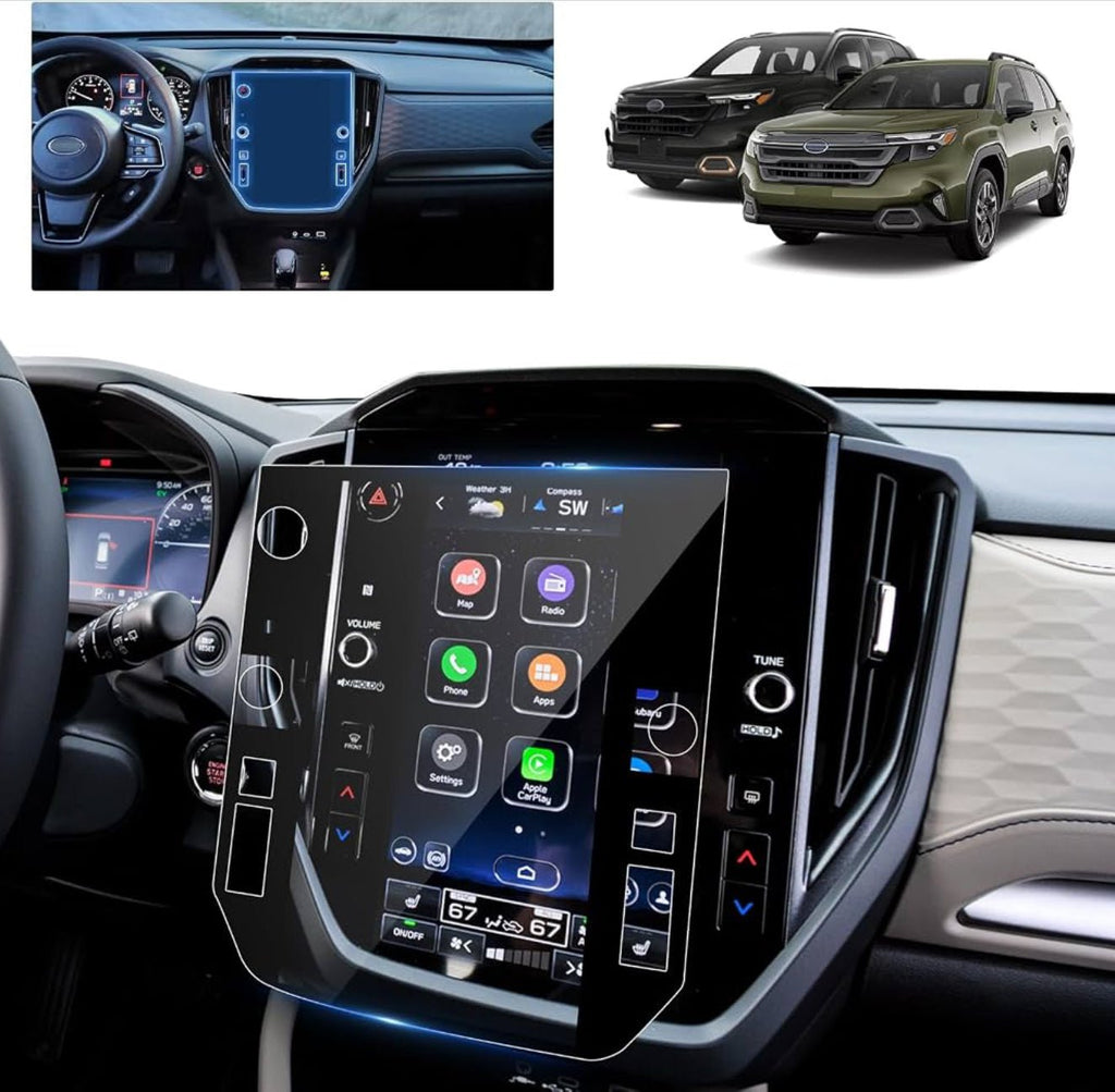 Screen Protector for 2025 2026 Forester Sport Limited Touring Wilderness 11.6-in Display for Subaru Forester Hybrid Accessories Tempered Glass Film - Horizon Endless
