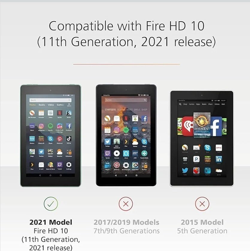 Screen Protector for Amazon Fire HD 10 / Plus / Kids / Pro 11th Gen 2021 - Horizon Endless