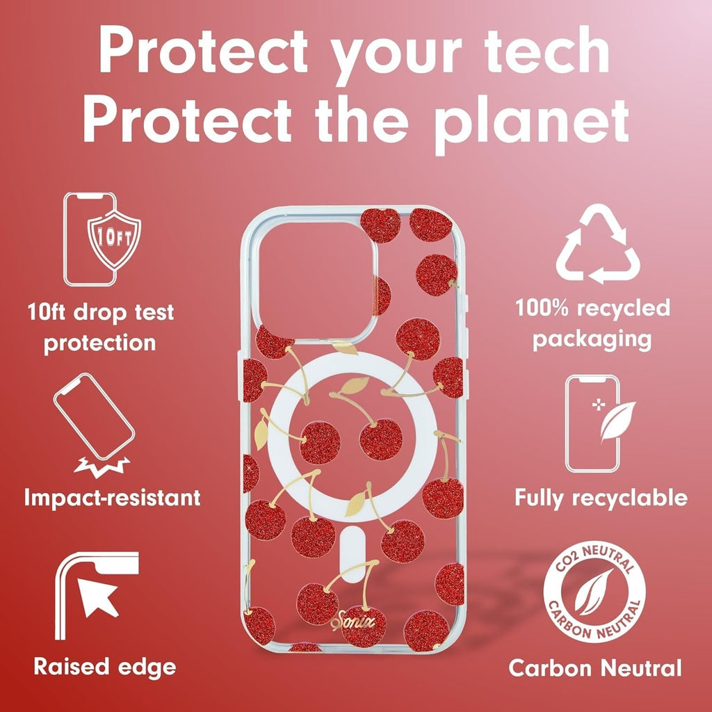 Sonix Apple iPhone 15 Pro Case with MagSafe - Cherry on Top - Horizon Endless