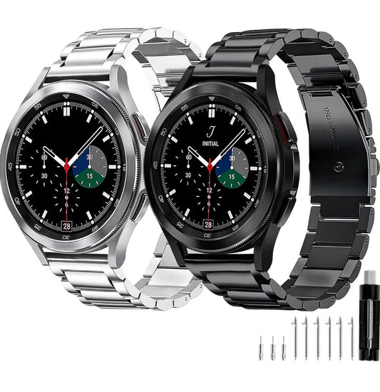 Stylish Stainless Steel Watch Band for Samsung Galaxy - 20mm Metal Strap - Horizon Endless