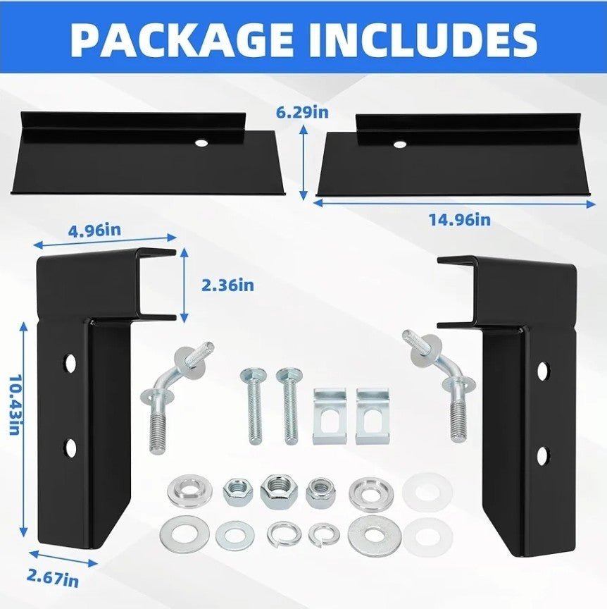 Standard Truck Bed Rack Kit Hardware Installation Kit 2017-2022 F-250 F-350 - Horizon Endless