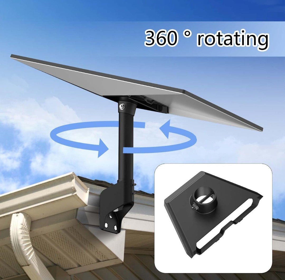 Starlink Gen 4/4X/V3 Roof & Wall Mount Kit, 360° Rotatable Adjustable Mount for Starlink Standard Dish - Horizon Endless