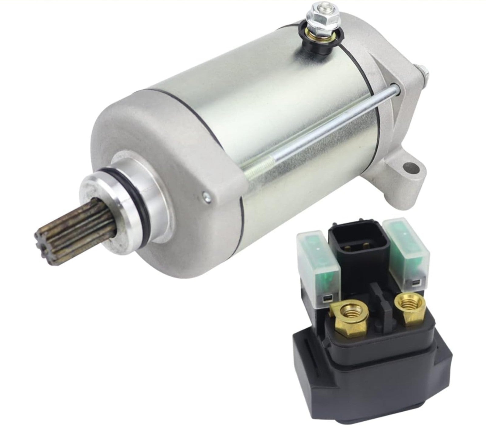 Starter Motor for Yamaha Raptor 700 YFM700 2006-2023 with Solenoid Relay 18888 - Horizon Endless