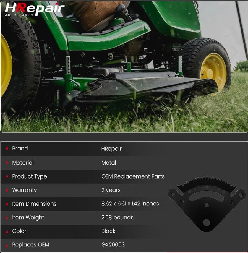 Steering Sector Pinion Gear Rebuild Kit Replacement for John Deere LA100 LA105 LA120 LA130 LA135 LA140 LA150 LA165, John Deere D Series Lawn Tractors Replaces# GX21924BLE, GX20053, GX20054, GX21994 - Horizon Endless