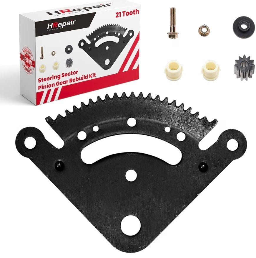 Steering Sector Pinion Gear Rebuild Kit Replacement for John Deere LA100 LA105 LA120 LA130 LA135 LA140 LA150 LA165, John Deere D Series Lawn Tractors Replaces# GX21924BLE, GX20053, GX20054, GX21994 - Horizon Endless