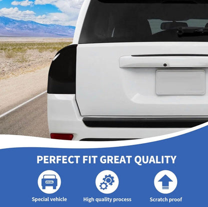 Tail Light Cover Guard Trim Bezels for Jeep Compass 2011-2016 – Smoked Black - Horizon Endless
