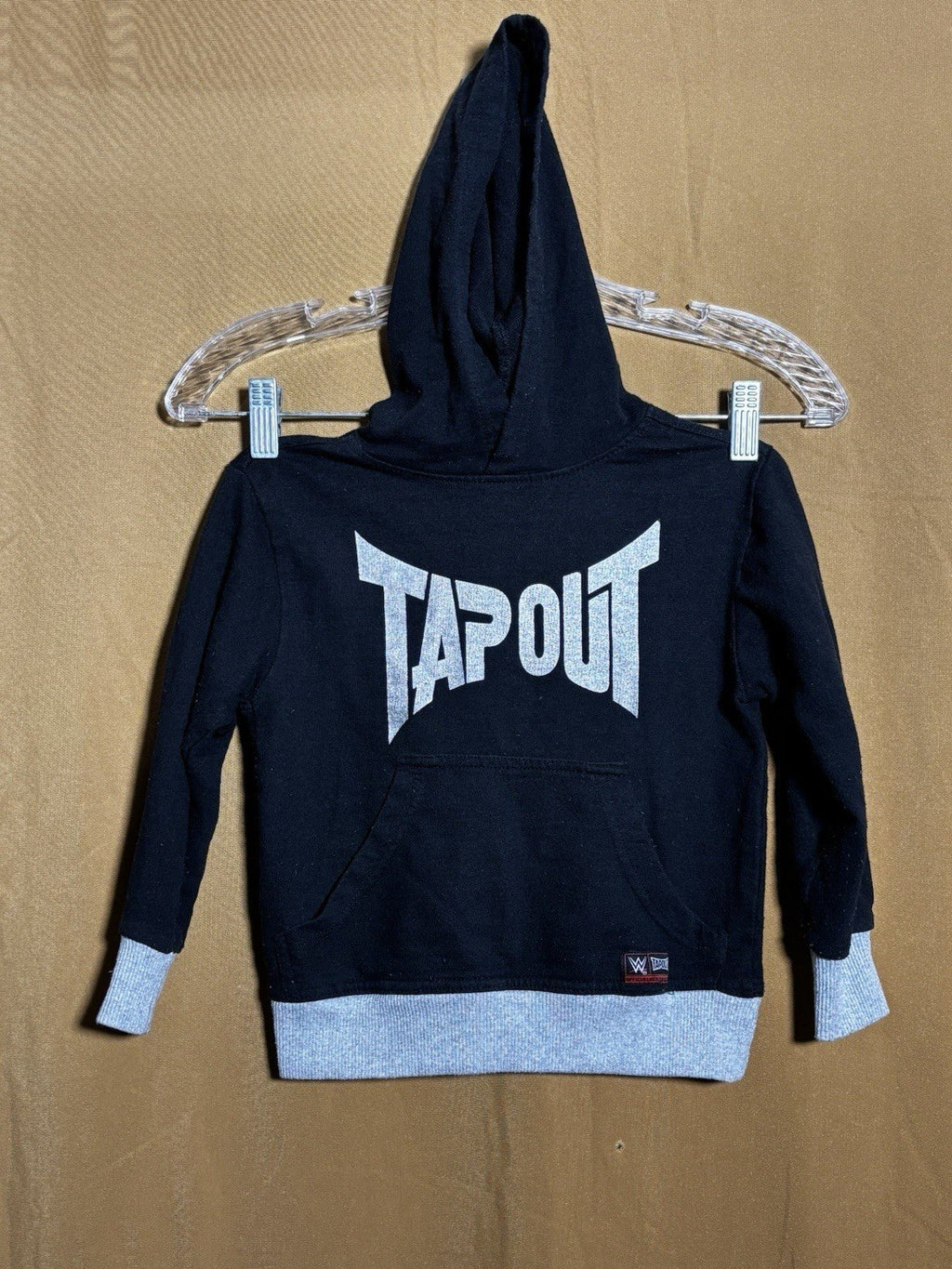Tapout WWE Boys Small Size 4 Black Pullover Hoodie With Pockets - Horizon Endless