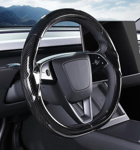 Tesla Model Y & Model 3 Steering Wheel Cover | Fit for 2025+ Model Y Juniper & 2024+ Model 3 Highland - Horizon Endless