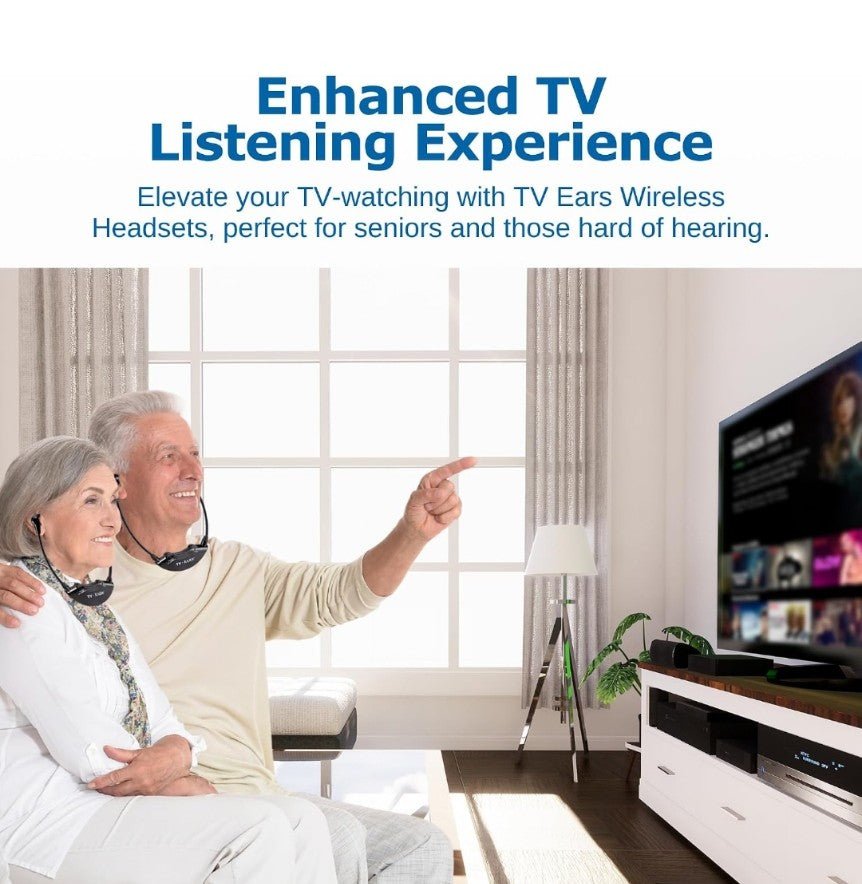 TV·Ears Additional Wireless Headset Compatible w/ 5.0 Analog & Digital Systems - Horizon Endless