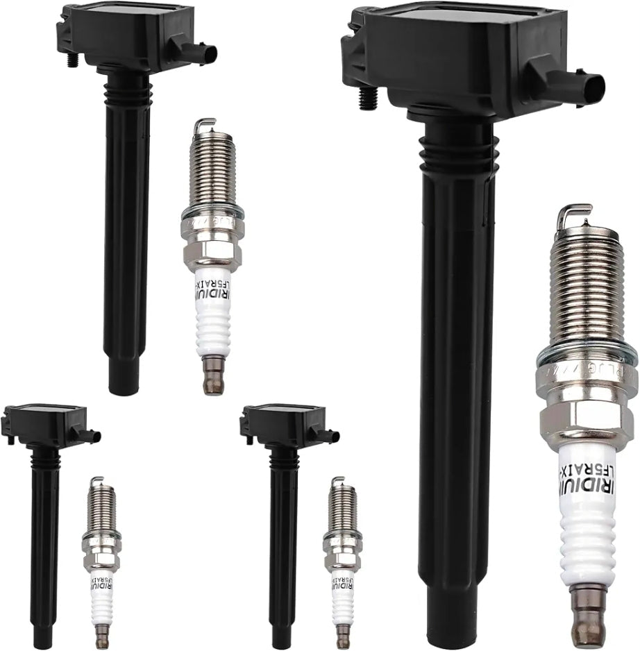 Jeep Cherokee Ignition Coil & Fiat 500X Spark Plug Set, Dodge Dart UF751 Pack - Horizon Endless
