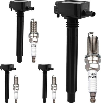 Jeep Cherokee Ignition Coil & Fiat 500X Spark Plug Set, Dodge Dart UF751 Pack - Horizon Endless