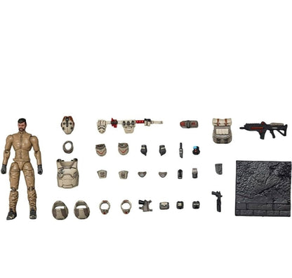 UNSC Dark Source Assaulter Samuel Action Figure 7 cm - Horizon Endless