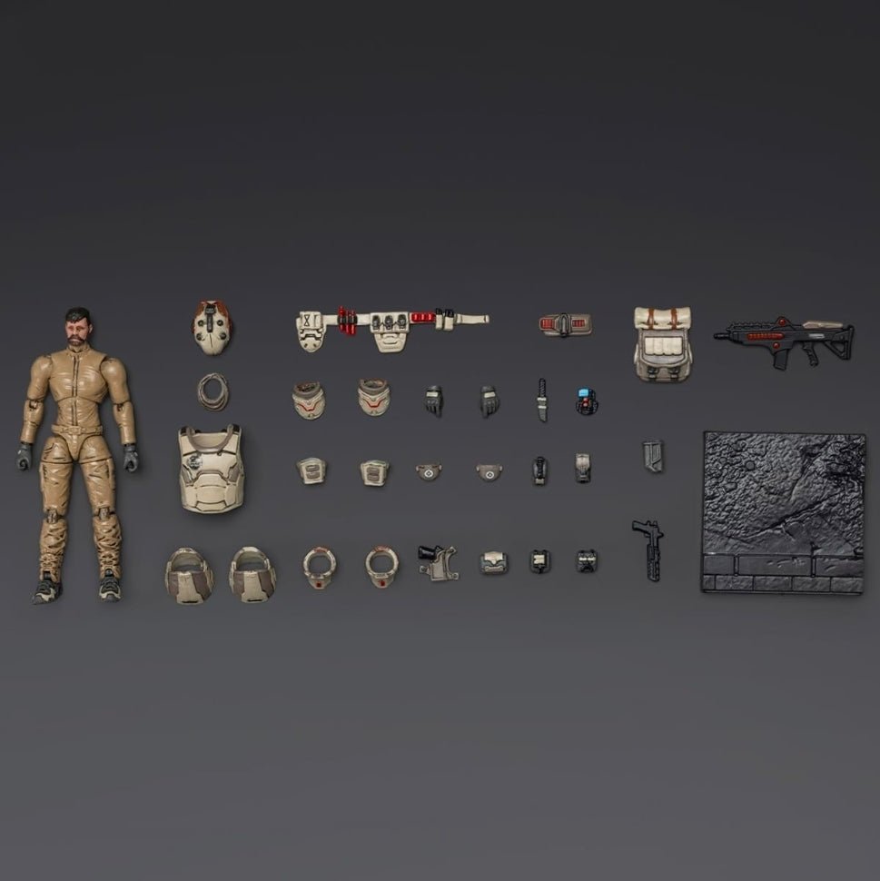 UNSC Dark Source Assaulter Samuel Action Figure 7 cm - Horizon Endless