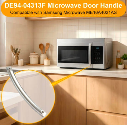 Samsung Microwave Handle Replacement, ME16A4021AS OEM Part for Easy Upgrade - Horizon Endless