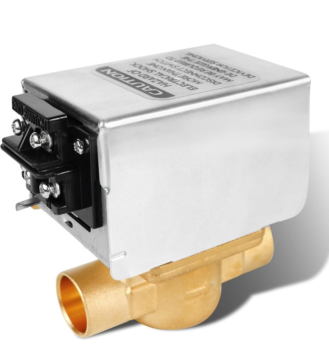 V8043F1036 Zone Valve for Honeywell 40003916-048/U Replacement Head V8043F1093 Replace Head Actuator 2-way 4-Wire 24V Motor Normally Closed 3/4 Sweat Connection, Screw Terminal Board Connection - Horizon Endless