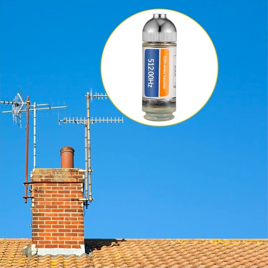 VEVOR 512 Hertz Sonde, Flushable, Remote Transmitter for Underground Pipe Location, Waterproof Wireless Endoscope with 2 Connectors - Horizon Endless