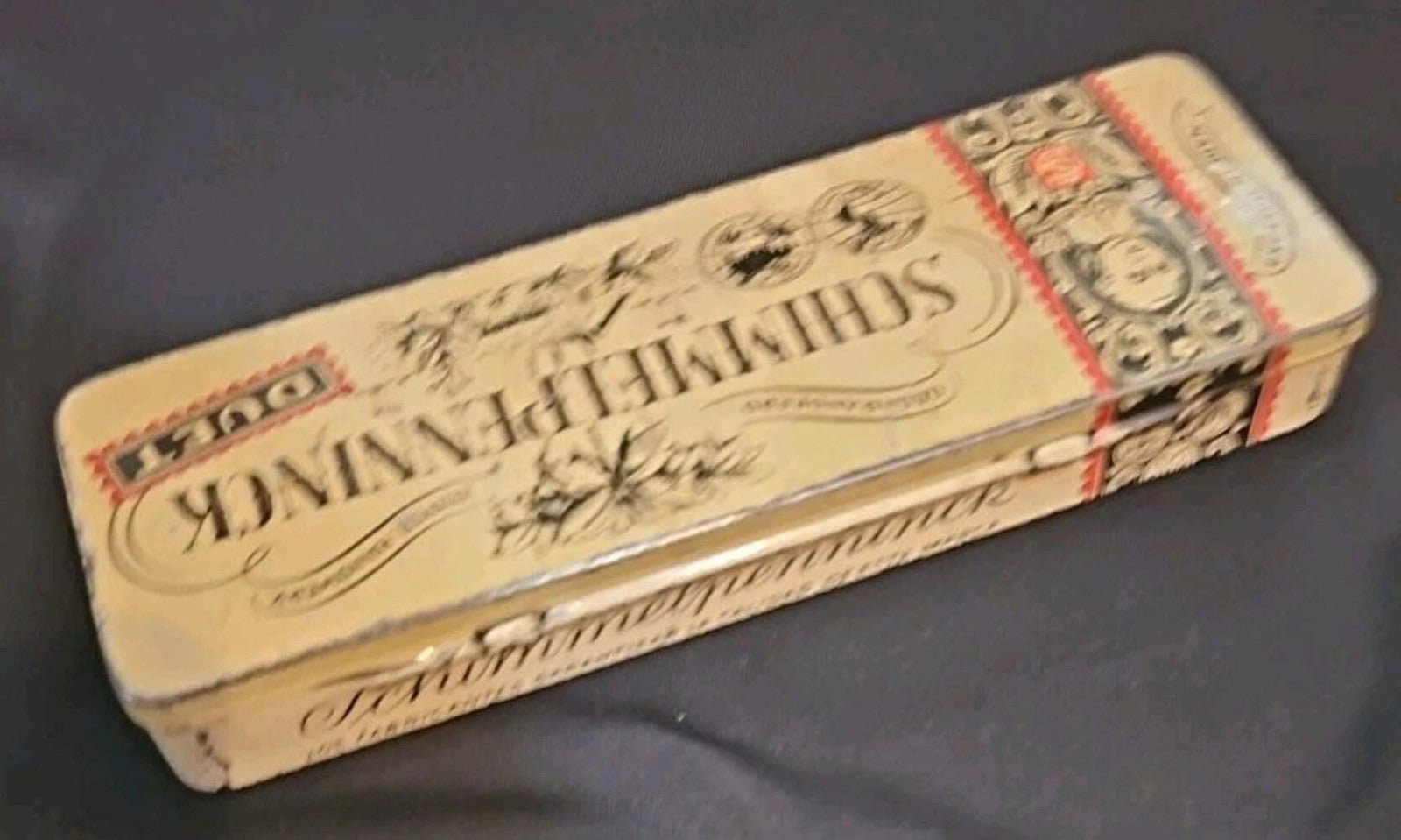 Vintage Schimmelpenninck Duet 10 Cigar Tobacco Tin - HOLLAND (Box F3) - Horizon Endless