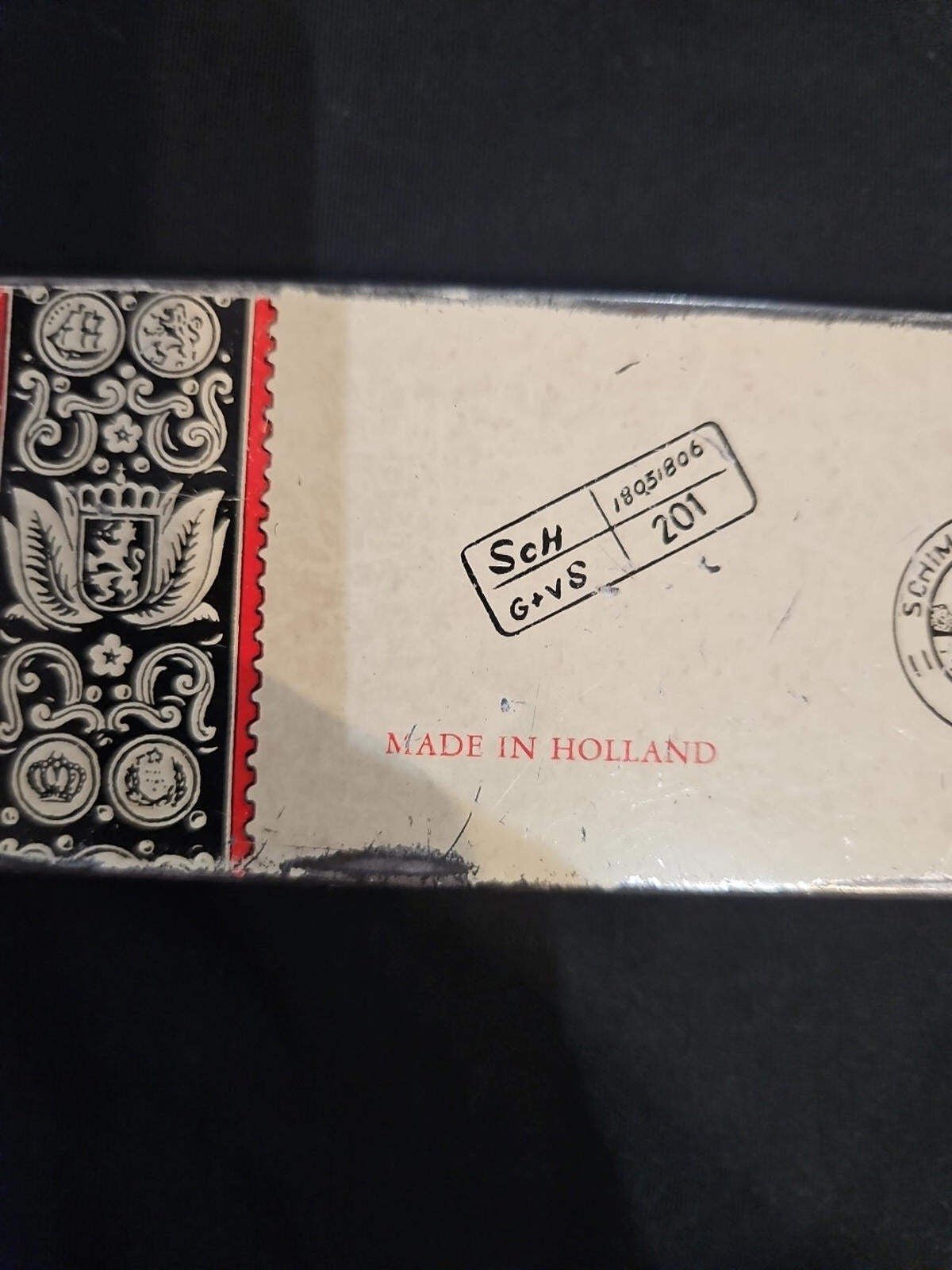 Vintage Schimmelpenninck Duet 10 Cigar Tobacco Tin - HOLLAND (Box F3) - Horizon Endless