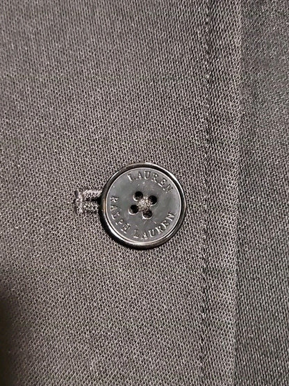 Vtg Ralph Lauren Womens Petite Size 14p Blazer Jacket Velvet Collar Dinner Jacke - Horizon Endless