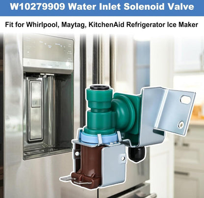 W10279909 W10498995 Refrigerator Ice Maker Water Inlet Valve for Whirlpool Maytag KitchenAid - Horizon Endless