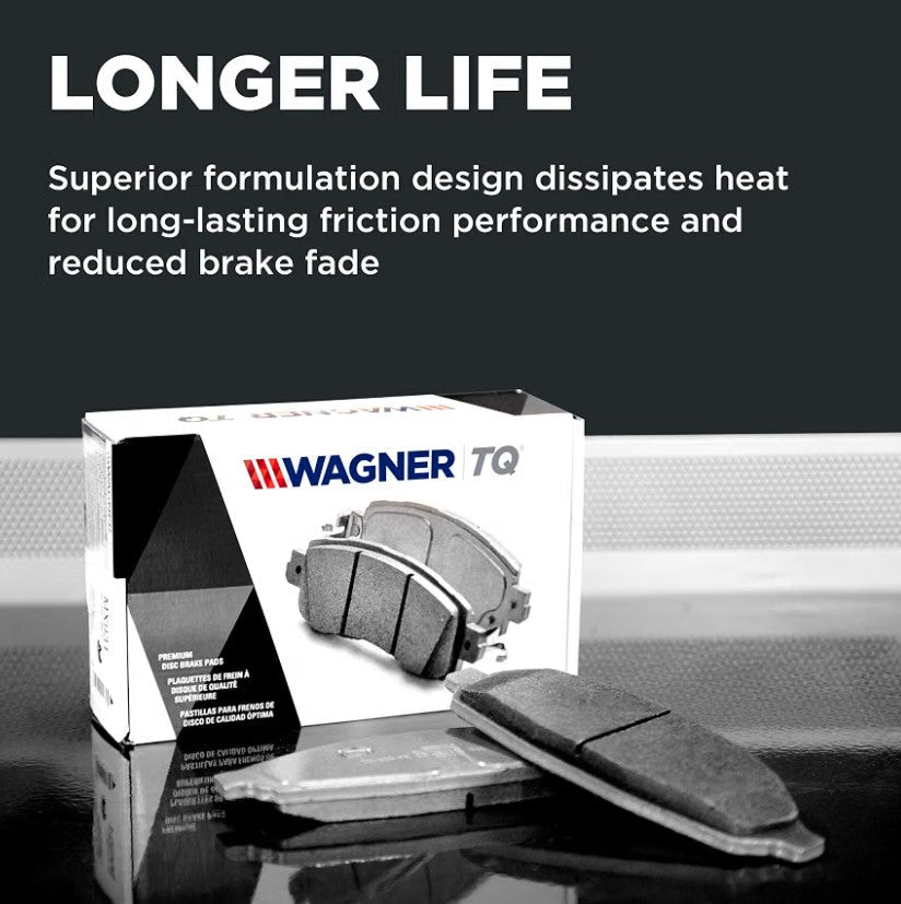 Wagner ThermoQuiet QC888A Ceramic Disc Brake Pad Set | Fits D10601NC0C 105.0888 - Horizon Endless