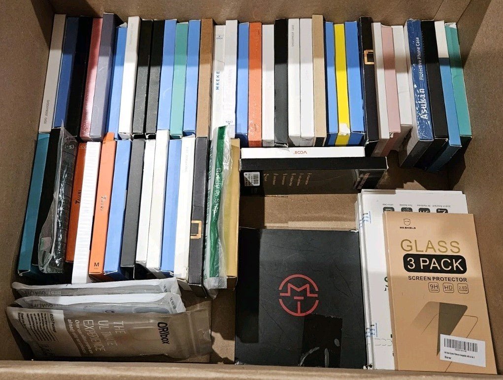 Wholesale Lot of phone cases & Accessories for iPhone Samsung,Google 108 Total - Horizon Endless