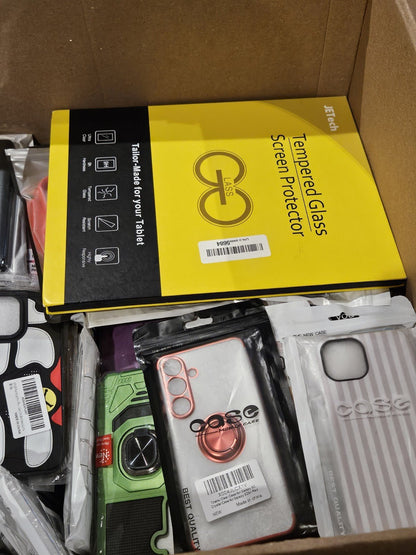Wholesale Lot of phone cases & Accessories for iPhone Samsung,Google 108 Total - Horizon Endless