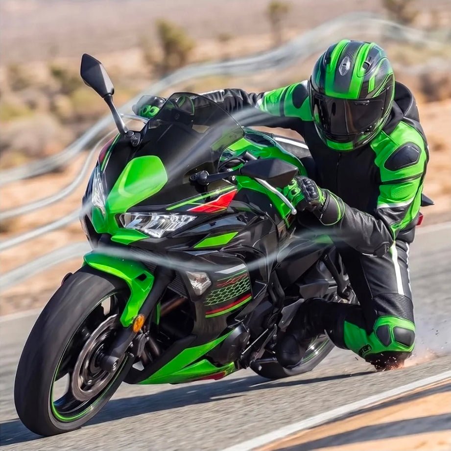 Windshield for Ninja650 ER6F 2020-2026, Motorcycle Front Fairing Windscreen Deflector Protector for Ninja 650 ER-6F Accessories (Black) - Horizon Endless