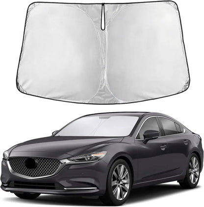 Windshield Sunshade Compatible for Mazda 6 2014-2019 2020 2021 - Horizon Endless